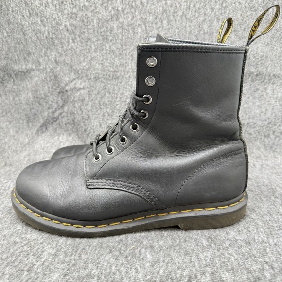 Dr. Martens 1460 Black Leather 8-Eye Lace Up Boots Women\'s 9 US main image 7